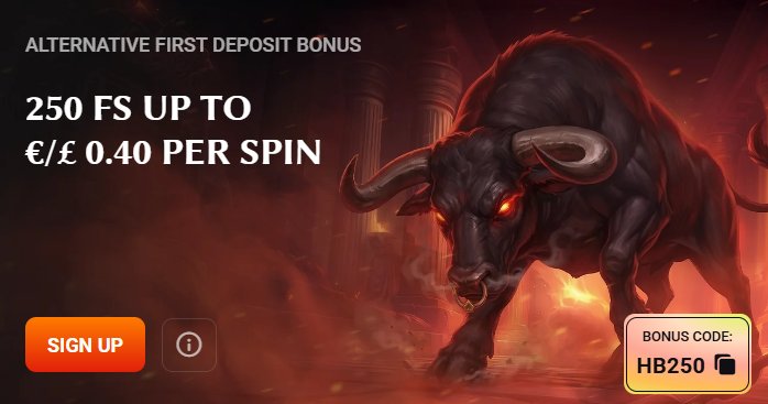HadesBet deposit bonus option