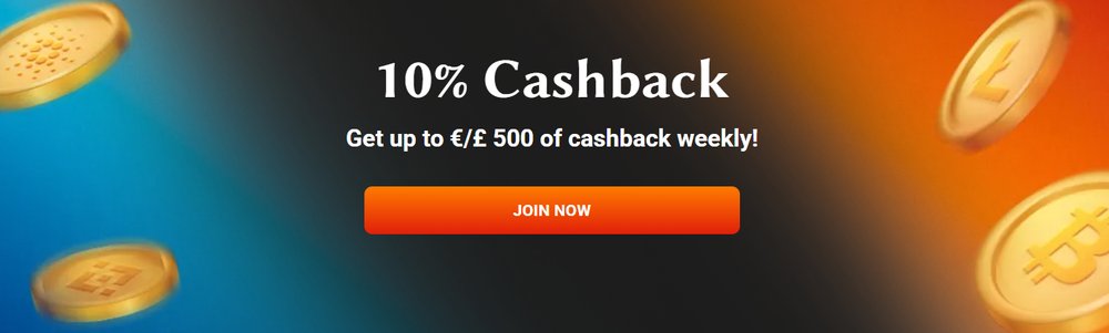 HadesBet weekly cashback