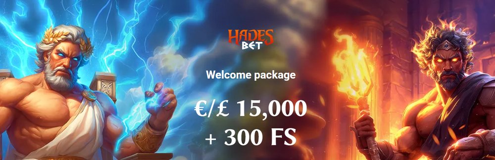 HadesBet welcome package
